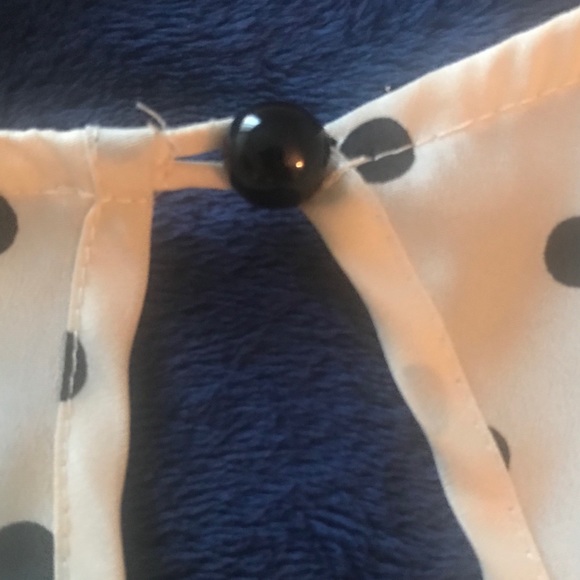 Women’s beaded polka dot blouse Kirra brand - Picture 6 of 7